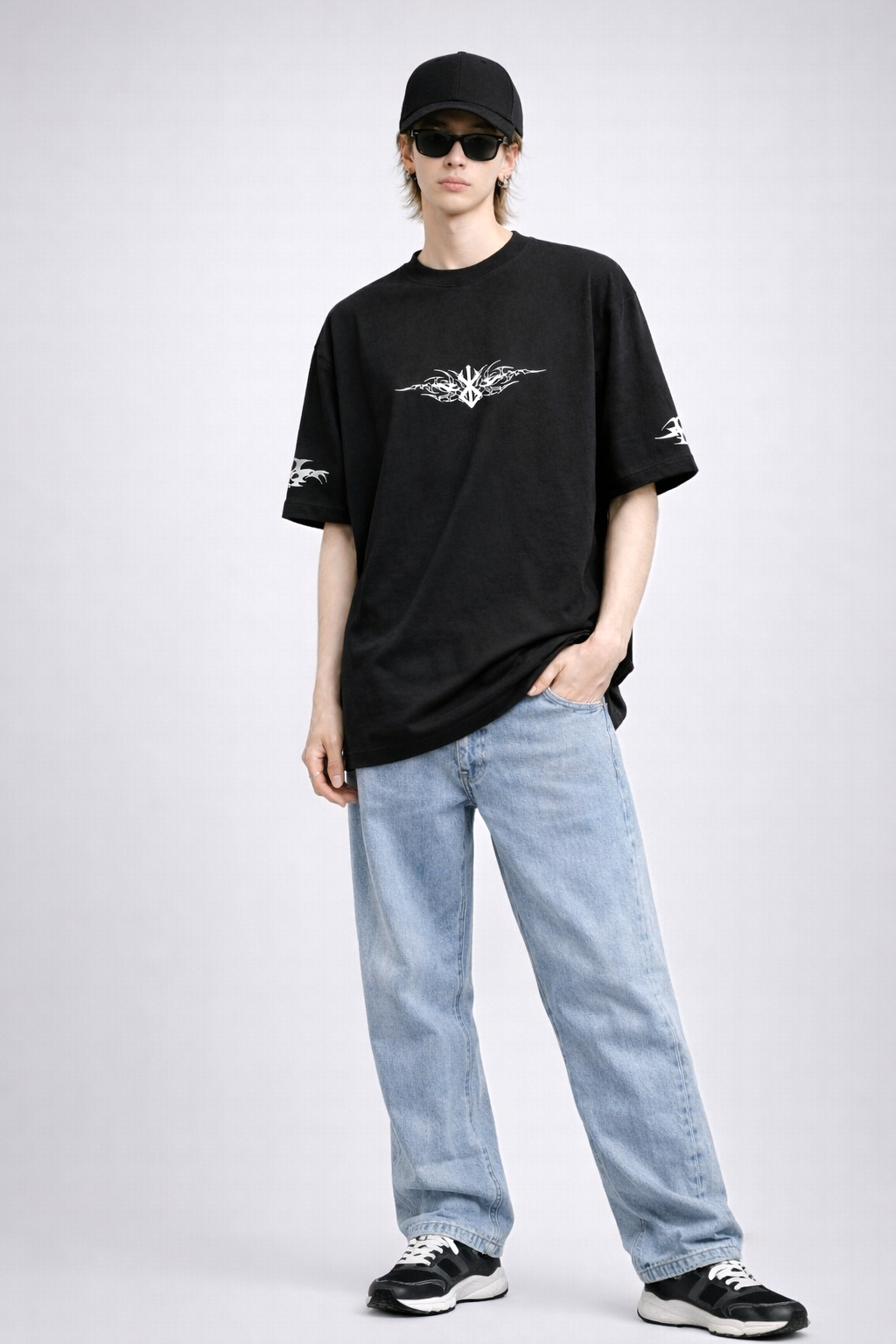Shadowblade Oversized Cotton Tee