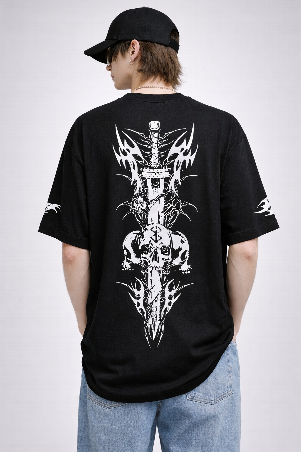 Shadowblade Oversized Cotton Tee