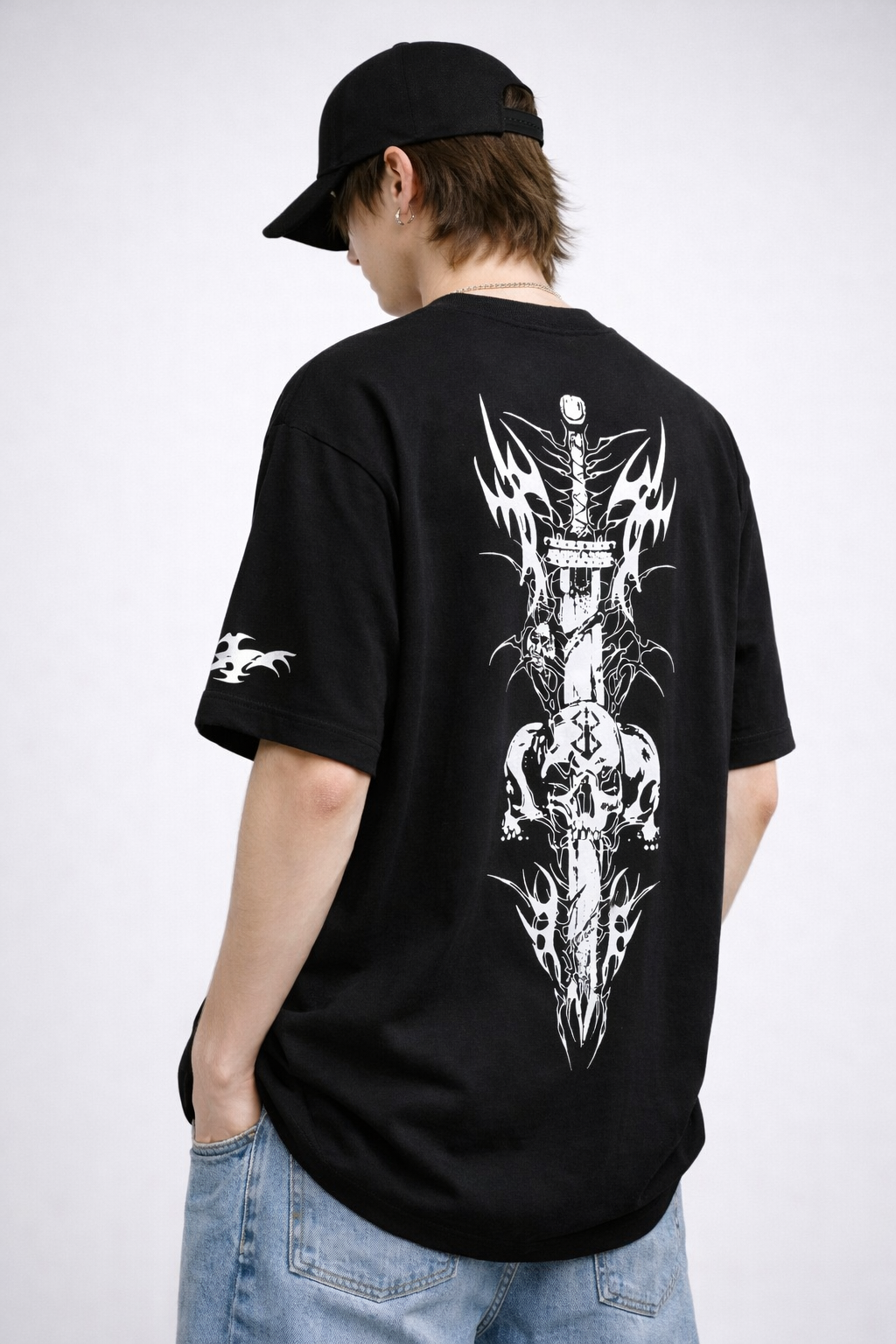 Shadowblade Oversized Cotton Tee