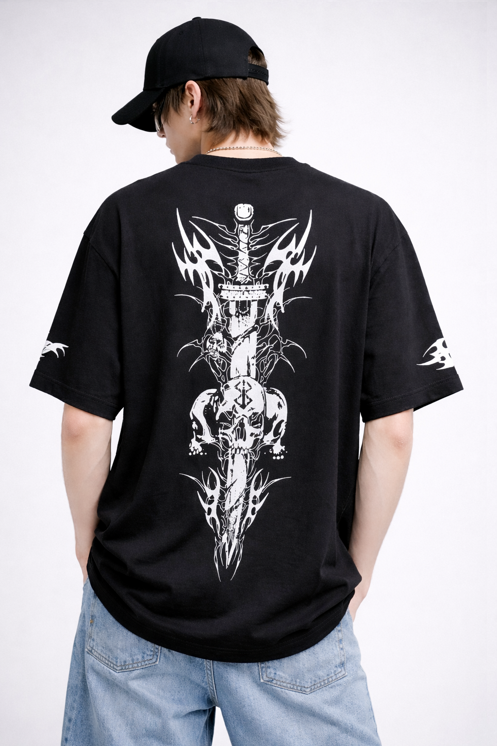 Shadowblade Oversized Cotton Tee