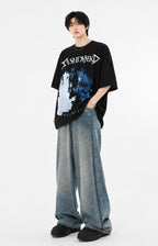 Eclipse Noise cotton Oversized Tee