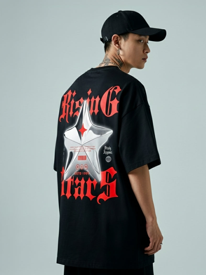Star Crest Oversized T-Shirt