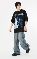 Eclipse Noise cotton Oversized Tee