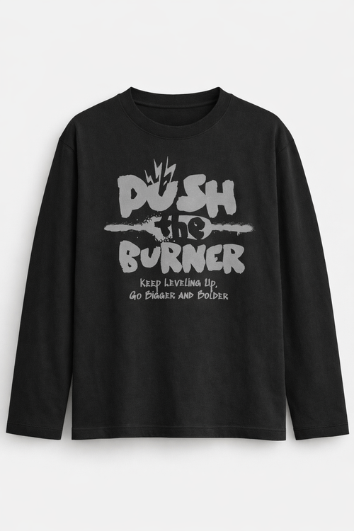 Burner Rush - Cotton Full Sleeve T-Shirt