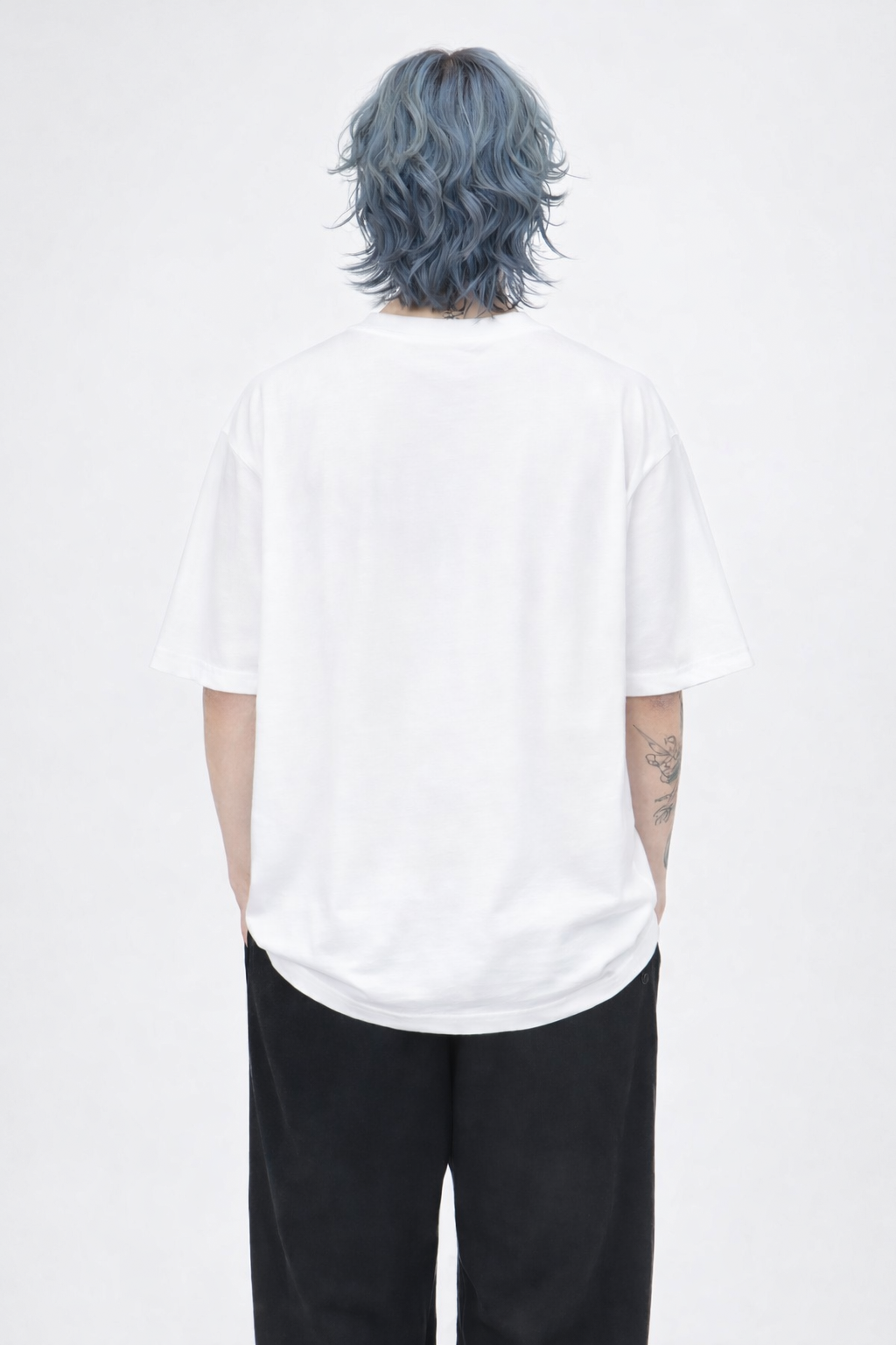 Vintage Text Print Oversized T-Shirt
